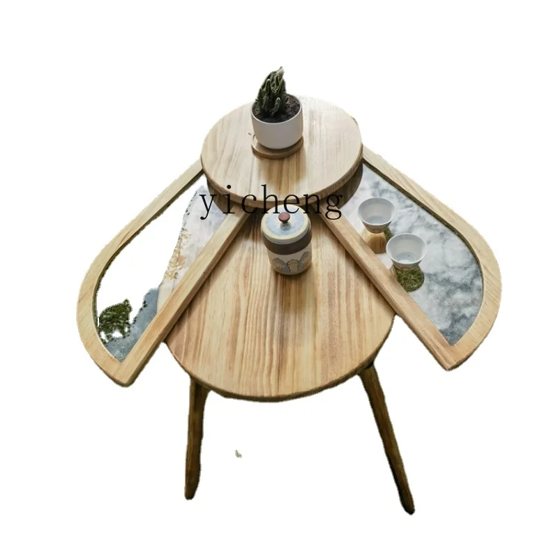 Xl Beetle Wing Table Multi-Person Tea Side Table Balcony Table