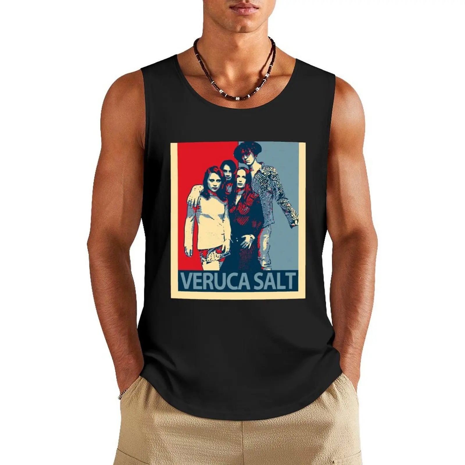 

Veruca Salt Band Tank Top Men's clothes luxury style anime Men's t-shirt