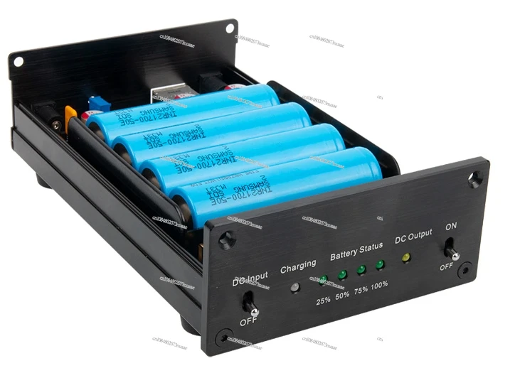 Low Noise Battery Power Supply, High Precision DC Linear Regulated, USB, 5V, 12 V, 2A Power Bank