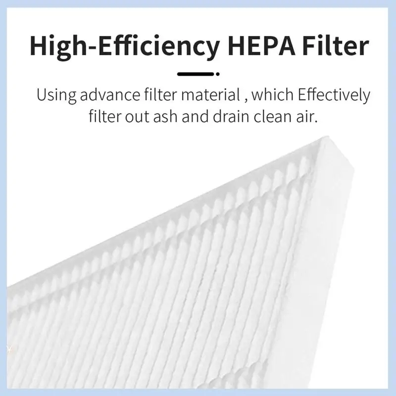 

EAS-12PCS Replacement HEPA Filter For Eufy Clean L50 /L50 SES / L60 / L60 Hybrid Robot Vacuum Cleaner Washable Filter