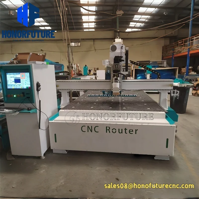 

1325 1328 2130 CNC Wood Router ATC Woodworking Tools Furniture Production Engraving Cutting Drilling Automatic CNC Machine 4*8ft