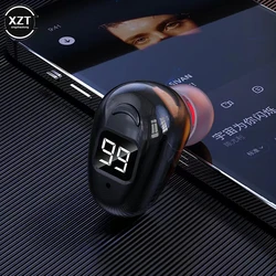 S980 Single Earphone Bluetooth 5.2 Earphone Noise Reduction Stereo Surround Sound Headset Waterproof Mini Wireless Earphone