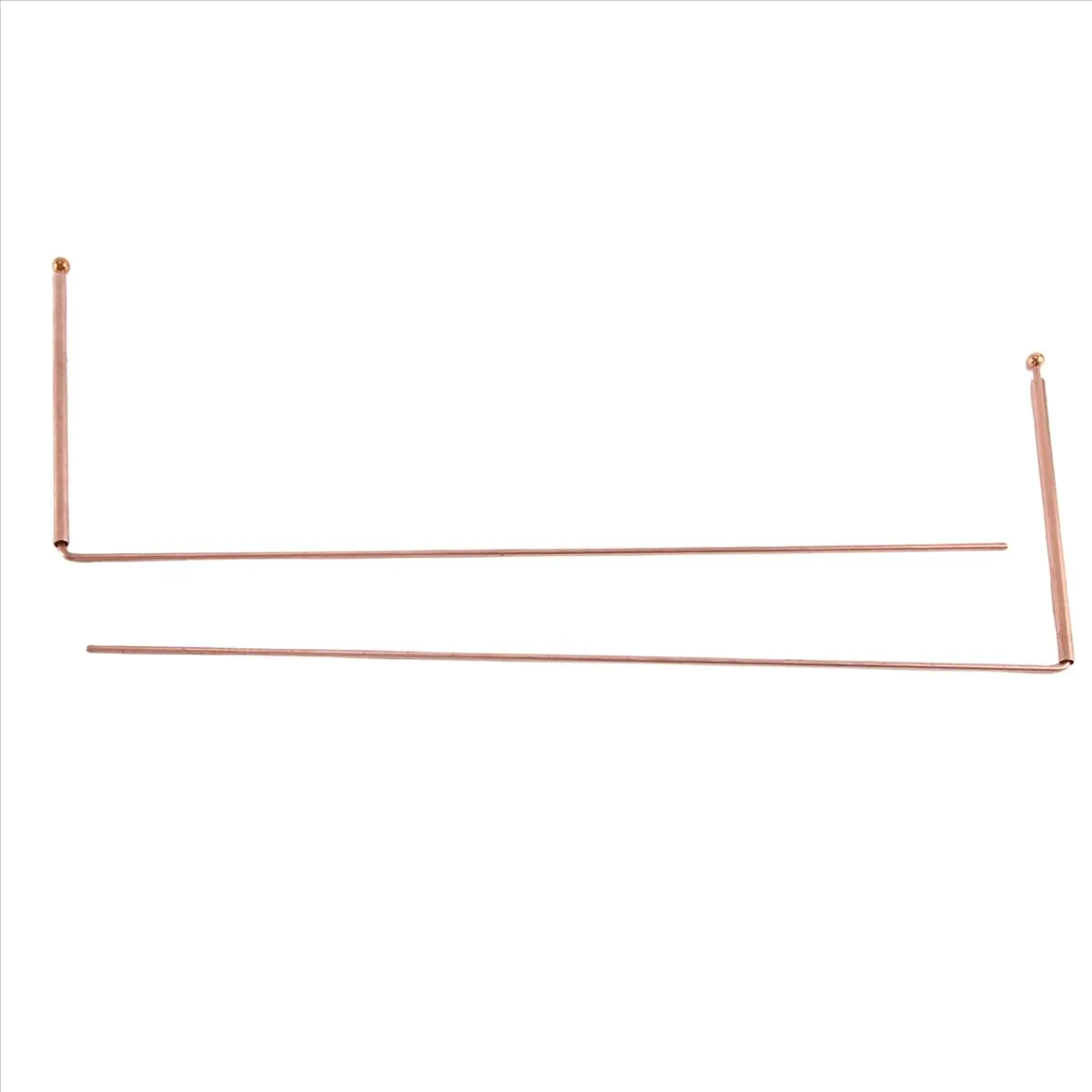 A56K Copper Dowsing Rod Pure Copper 2PCS Divining Rods - for Divining Water, Treasure(B)