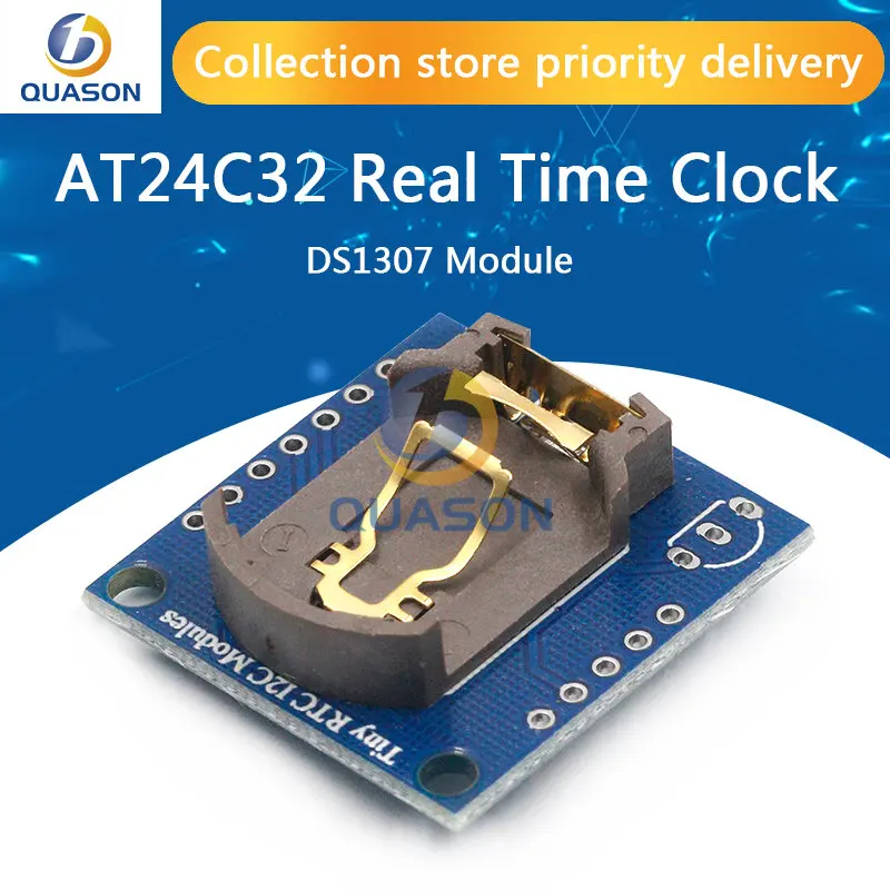 1PCS New Arrival AT24C32 Real Time Clock RTC I2C DS1307 Module for AVR ARM PIC 51 ARM Promotion