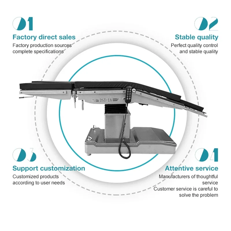 Medical Equipment Hospital Furniture Electric Examination Electric Operating Table With CE