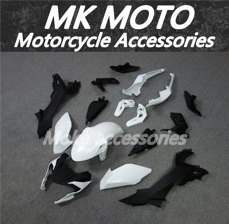 

Moke moto Fairings Kit Fit For Z650 Ninja650 2017 2018 2019 Bodywork Set High Quality ABS Injection unpainted New