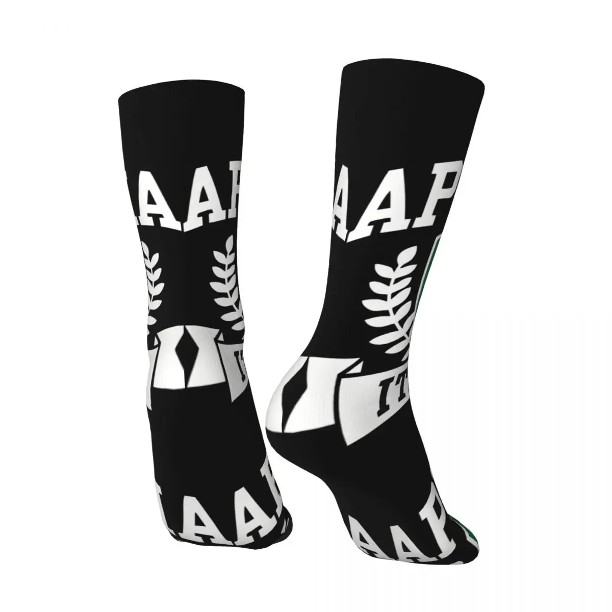 Crazy compression Racing Tuareg Sock for Men Harajuku Aprilia Quality Pattern Crew Sock Novelty