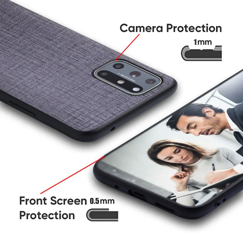 Case for Samsung Galaxy S25 FE Ultra Plus Edge Premium Cloth Texture Simple Design Cover funda for samsung galaxy s25 case capa