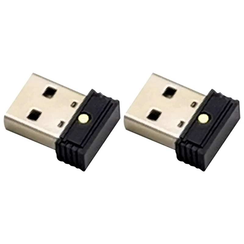 Jiggler de ratón USB de 2 piezas, ratón automático indetectable para ordenador, Jiggler que mantiene el ordenador despierto, simula