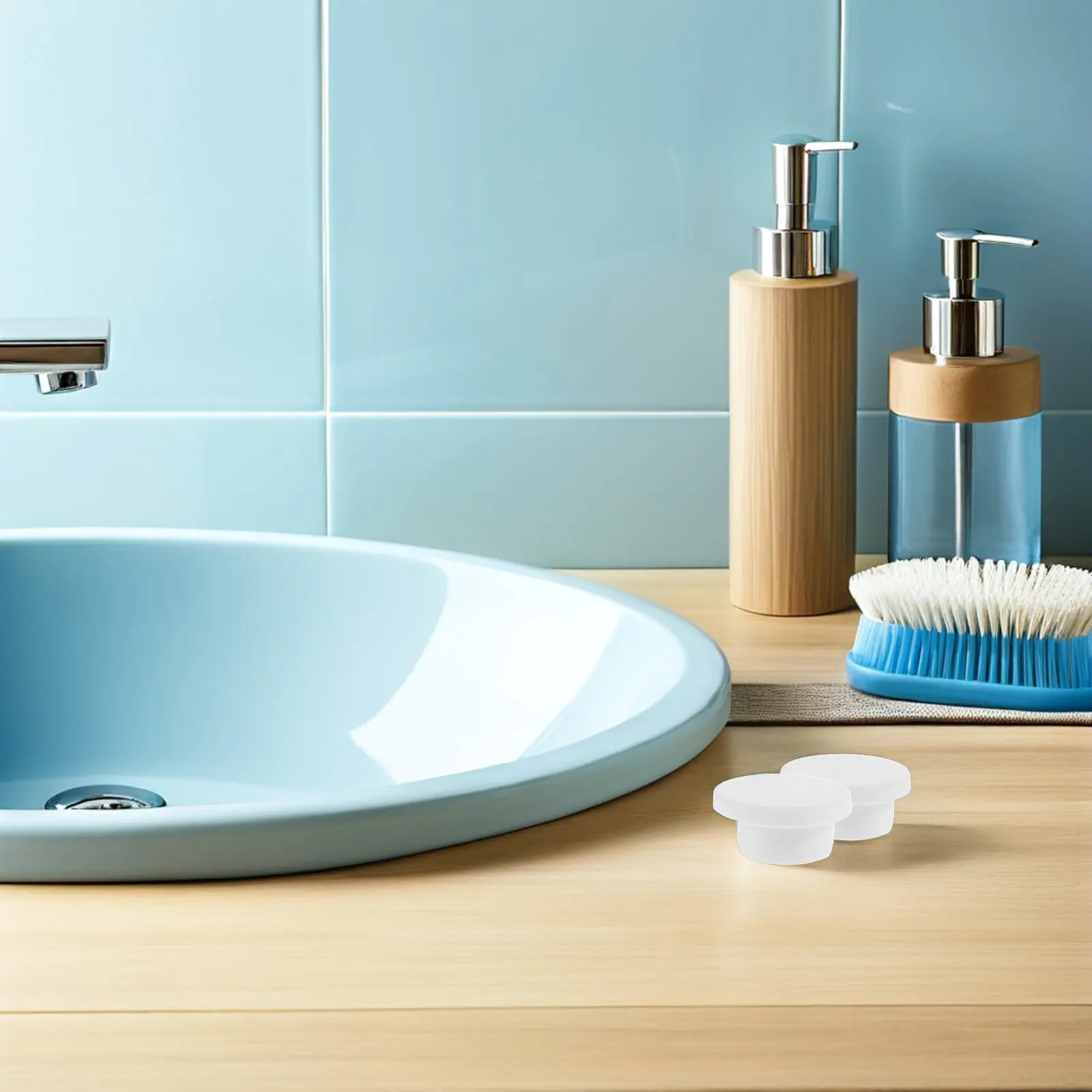 

Набор из 5 многоразовых силиконовых заглушек для слива в ванне и умывальнике, герметичные заглушки для круглых отверстий, уплотнители для отверстий в сиденье ванной