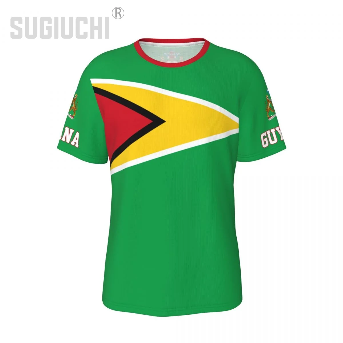 Unisex Nation T-shirt Guyana Flag Guyanais T-shirts jersey For Men Women Soccer Football Fans Gifts Custom clothes tee