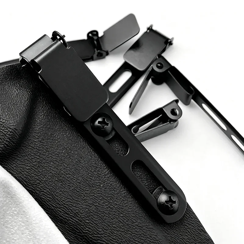Quick Release Belt Clip Tactical Waist Clip Knife Sheath Clamp Screw Washer Set