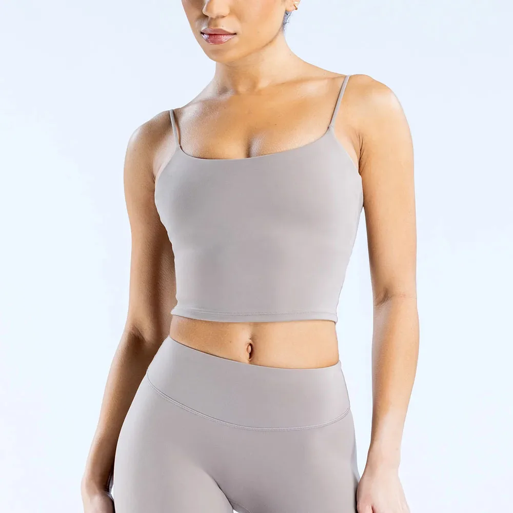 

Сшитый топ-бюстье для йоги — дышащий быстросохнущий эластичный спортивный бюстгальтер для женщин