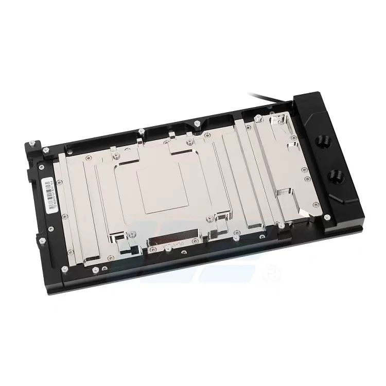 IceManCooler Tempered Glass GPU Water Block For ZOTAC GAMING GeFroce RTX 5090 AMP,SOLID OC Card Cooler With Thermal Pad,Black