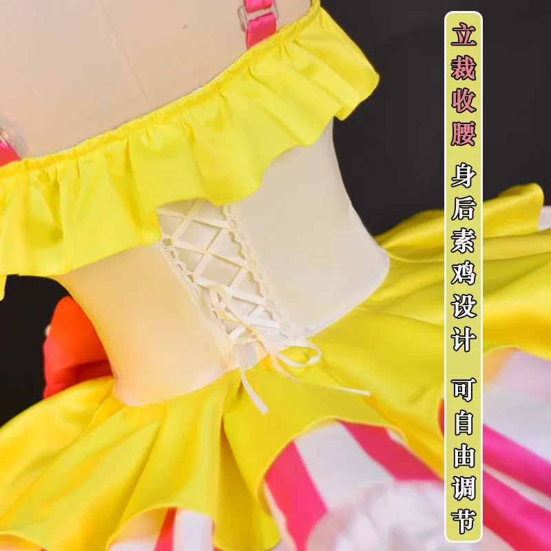 Anime Pripara Manaka Laala Cosplay Costume For Halloween Pary Girl Manaka Laala Lovely Role Play Performance Dress XS-XXL 2025