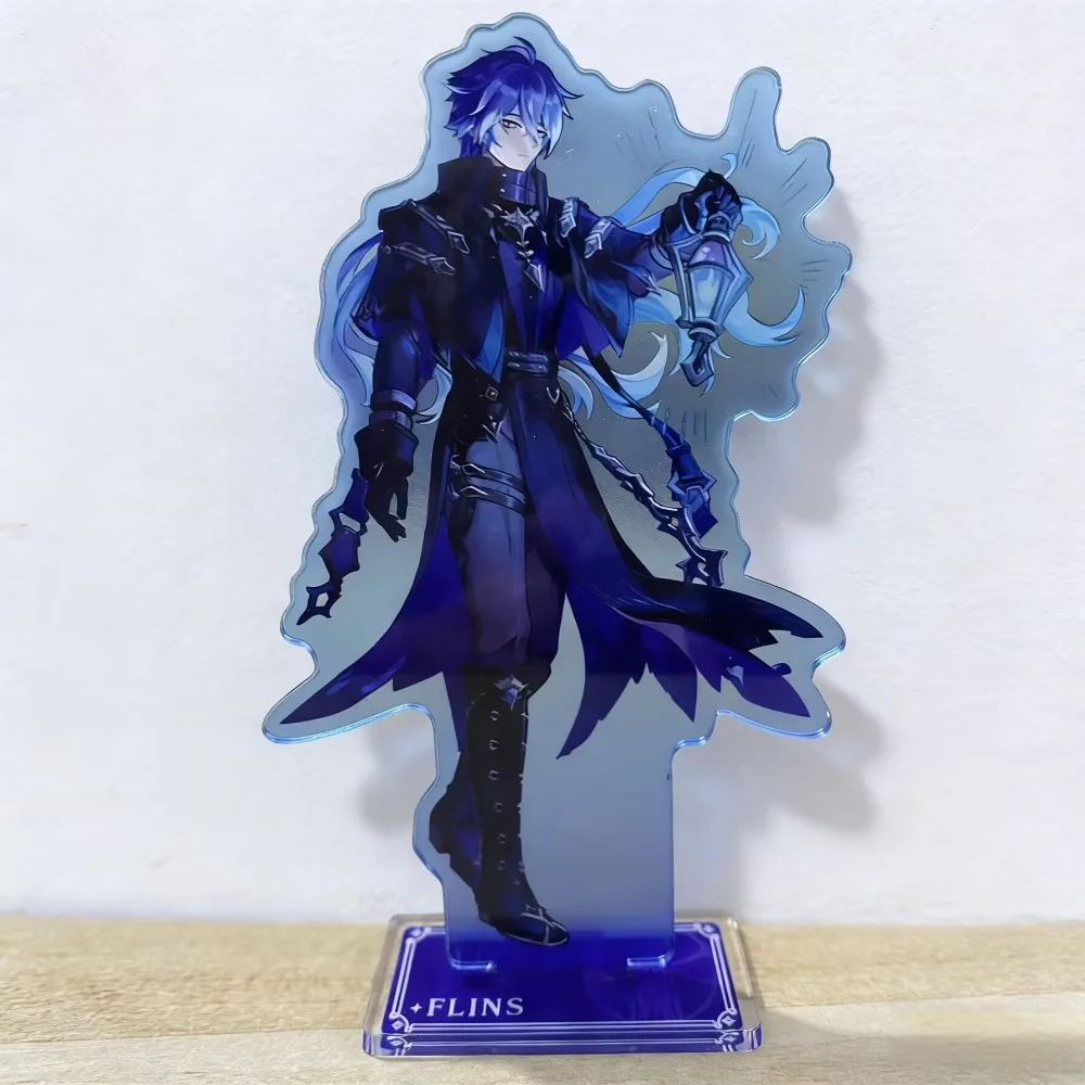 Games Yuan Shen Popular Figure Flins Acrylic Stand Model Desktop Ornament Cosplay Accessories Props Standing Gifts Loved By Fans