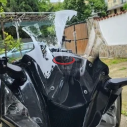 black Motorcycle Windshield For Kawasaki Ninja ZX10R ZX-10R 2011-2015 2011 2012 2013 2014 2015 WindScreen ZX 10R