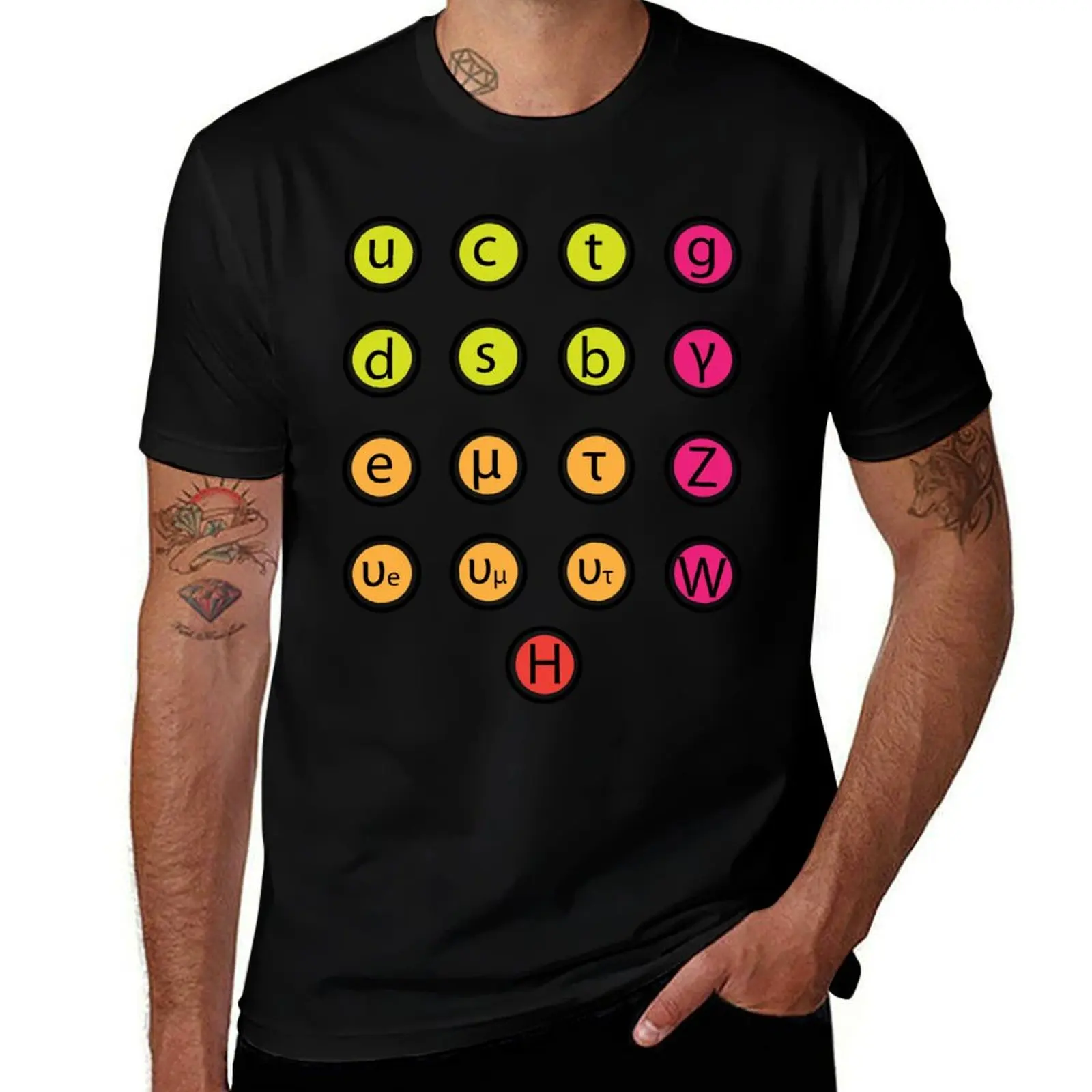 

Standard Model of Physics T-Shirt anime clothes vintage clothes valentines clothes tee shirts for men