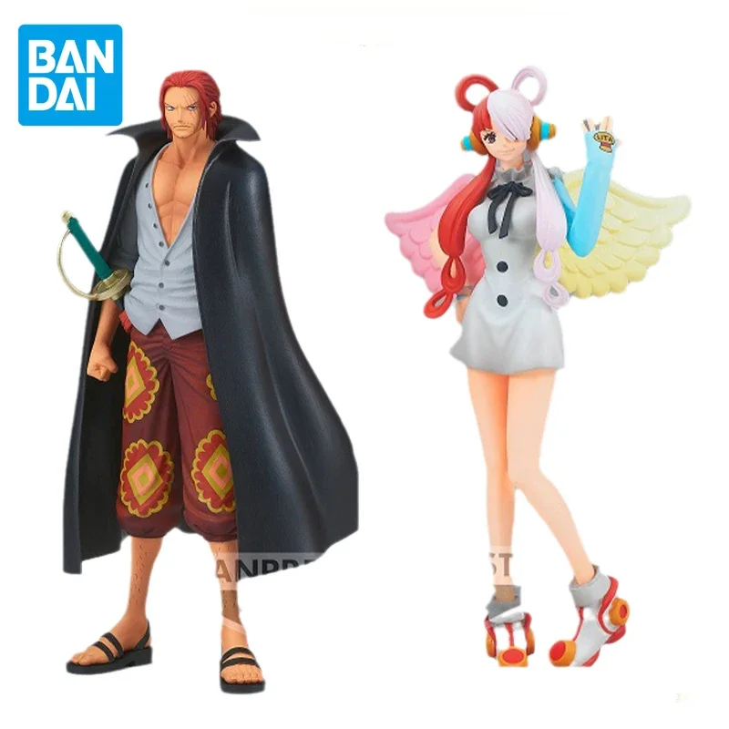 

BANDAI Genuine One Piece DXF The Grandline Series Film Red Shanks Uta Anime Action Figures Toys Collectible Model Gift For Kids