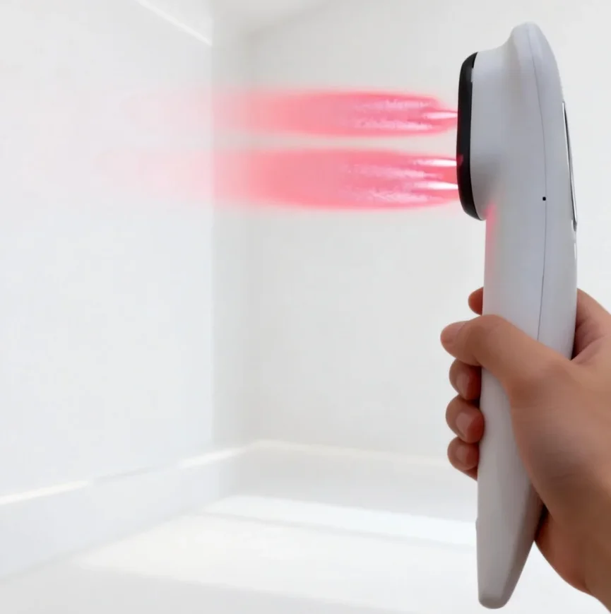 

【Домашняя терапия】Ручной лазер 14x650нм+3x808нм | Физиотерапия LLLT при болях в колене, артрите рук и теннисном локте