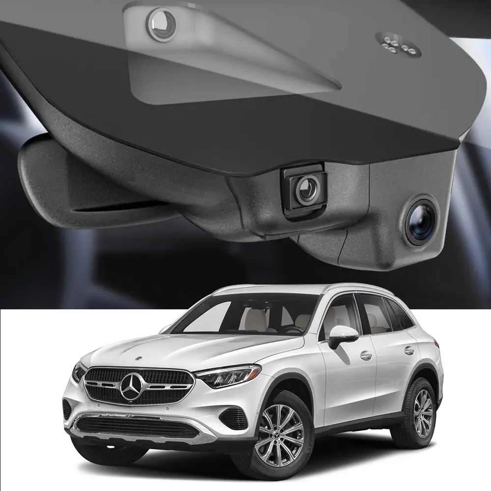 Dash Cam For Mercedes-Benz GLC X254 (2nd Gen) 2023-2024,4K QHD 3840x2160, with memory card and WiFi