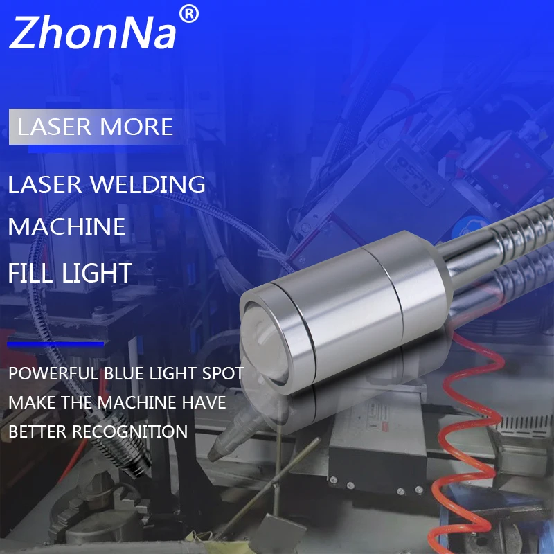 Blue Laser Welding Machine Tool Light DC faretto blu a risparmio energetico 3W Welding Spot Light Machine Tool luce di lavoro speciale