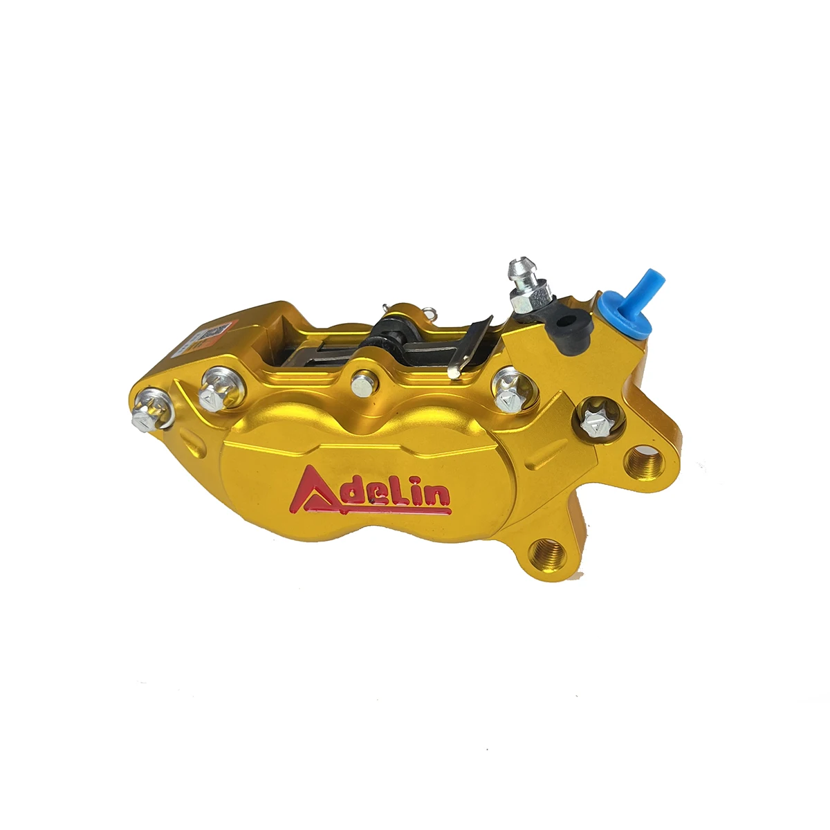 Adelin ブレーキキャリパー レッド・イエロー Adelin ADL-7 ADL-20 Brake caliper HF6/F101 Motorcycle Disc Brake