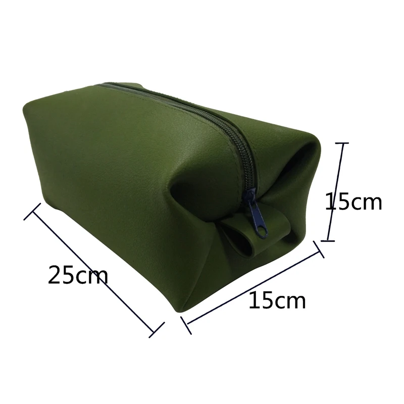 Bolsa de viaje de silicona impermeable para baño, bolsa de almacenamiento de artículos de tocador, organizador portátil, estuche de maquillaje