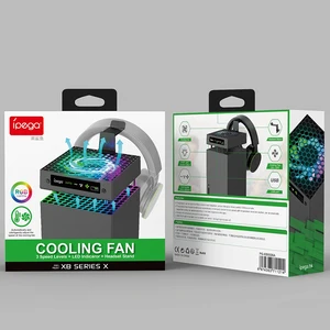 مروحة Ipega-RGB لجهاز Xbox Series X Host ، سرعة رياح قابلة للتعديل ، تبديد الحرارة ، منفذ شحن USB ، جديد أفضل 6 مبيعات للبنادق لأجهزة Xbox - رقم 6
