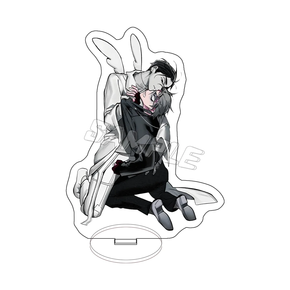 15 سنتيمتر الغريبة المرحلة إيفان و تيل هدية أرقام الاكريليك حامل أنيمي نموذج عمل الشكل حلية اكسسوارات نماذج سطح المكتب الحلي