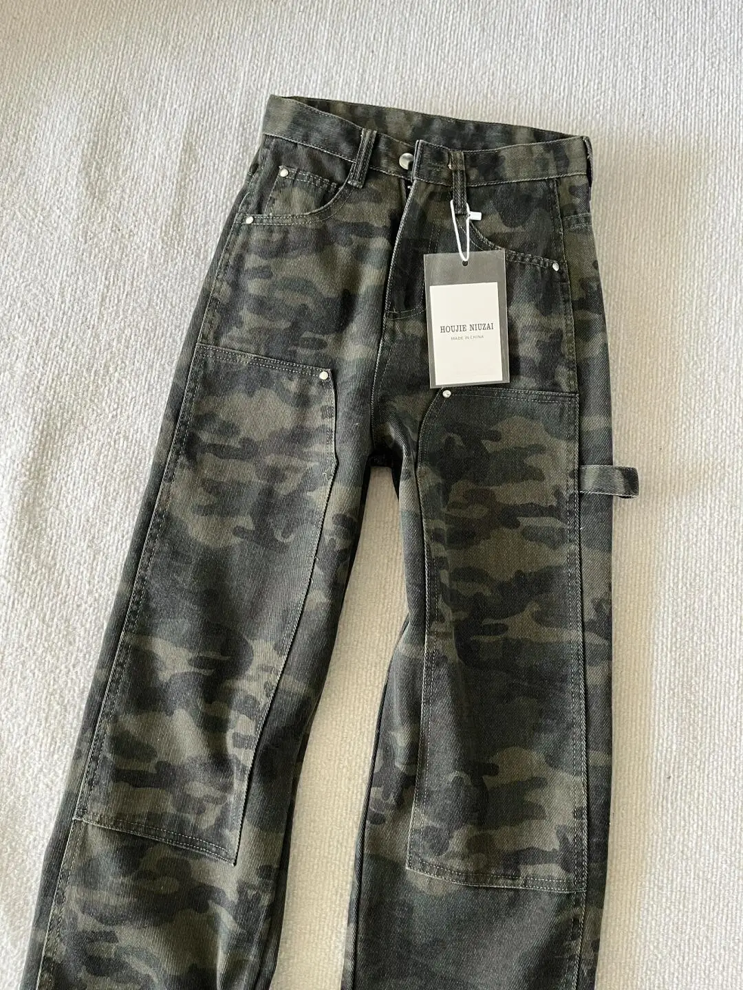 Low Rise Flared Jeans Women' S Clothes Plus Size Big Large Curvy Figure Ladies Female Denim Trousers Fashion Comfortable Basic