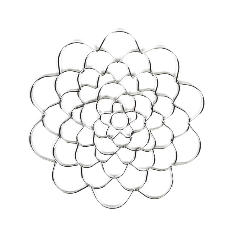 BAAG-꽃꽂이 홀더 꽃꽂이 보조 재사용 가능한 스테인레스 스틸