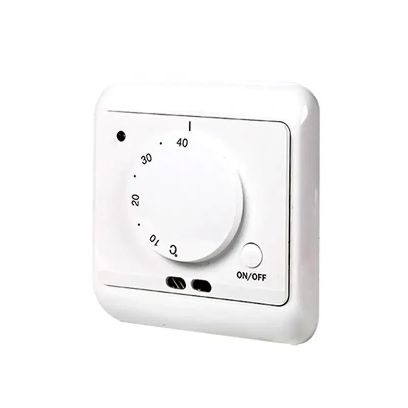 Electric Floor Heating Room Thermostat Manual Floor Heating Cable Thermostat 16A Temperature Controller Meter With Sensor