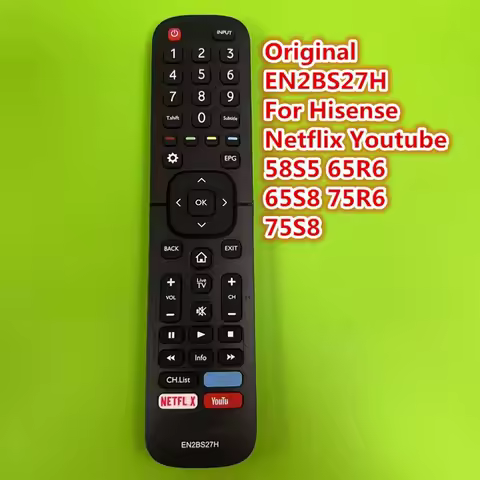 New Original EN2BS27H For EN2BI27H Hisense Smart LCD TV Remote Control Netflix Youtube 58S5 65R6 65S8 75R6 75S8 Fernbedienung