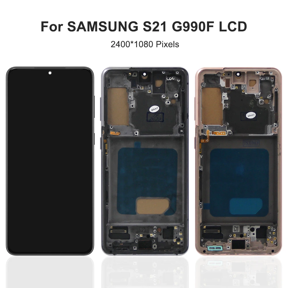 S21 For Samsung Tested For S21 5G G991 G991B G991W G991U LCD Display Touch Screen Digitizer Assembly Replacement