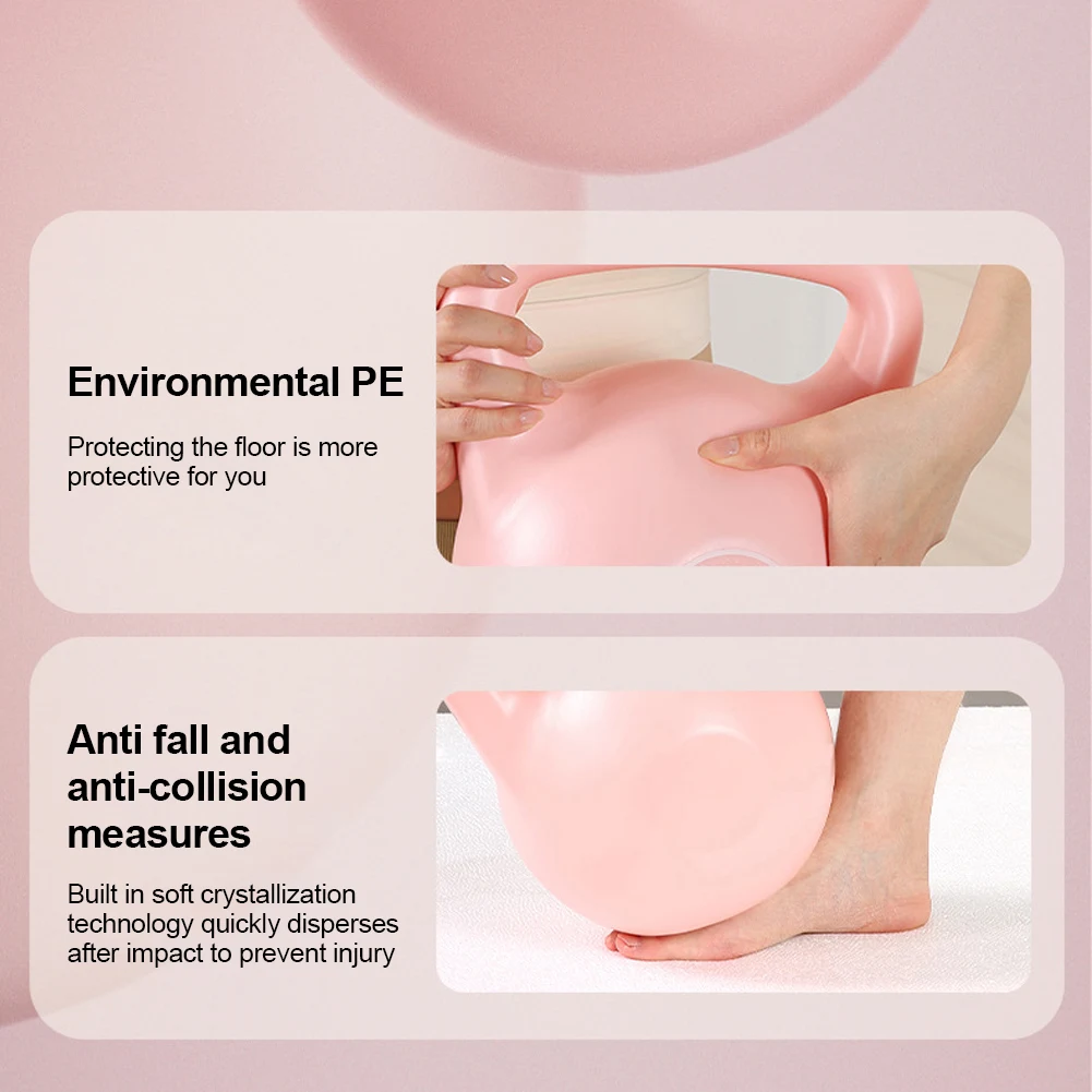 أوزان Kettlebell الناعمة المملوءة بالماء، أوزان Kettlebell المقاومة للصدمات، أوزان الدمبل، أوزان اليد لتدريب القوة #2