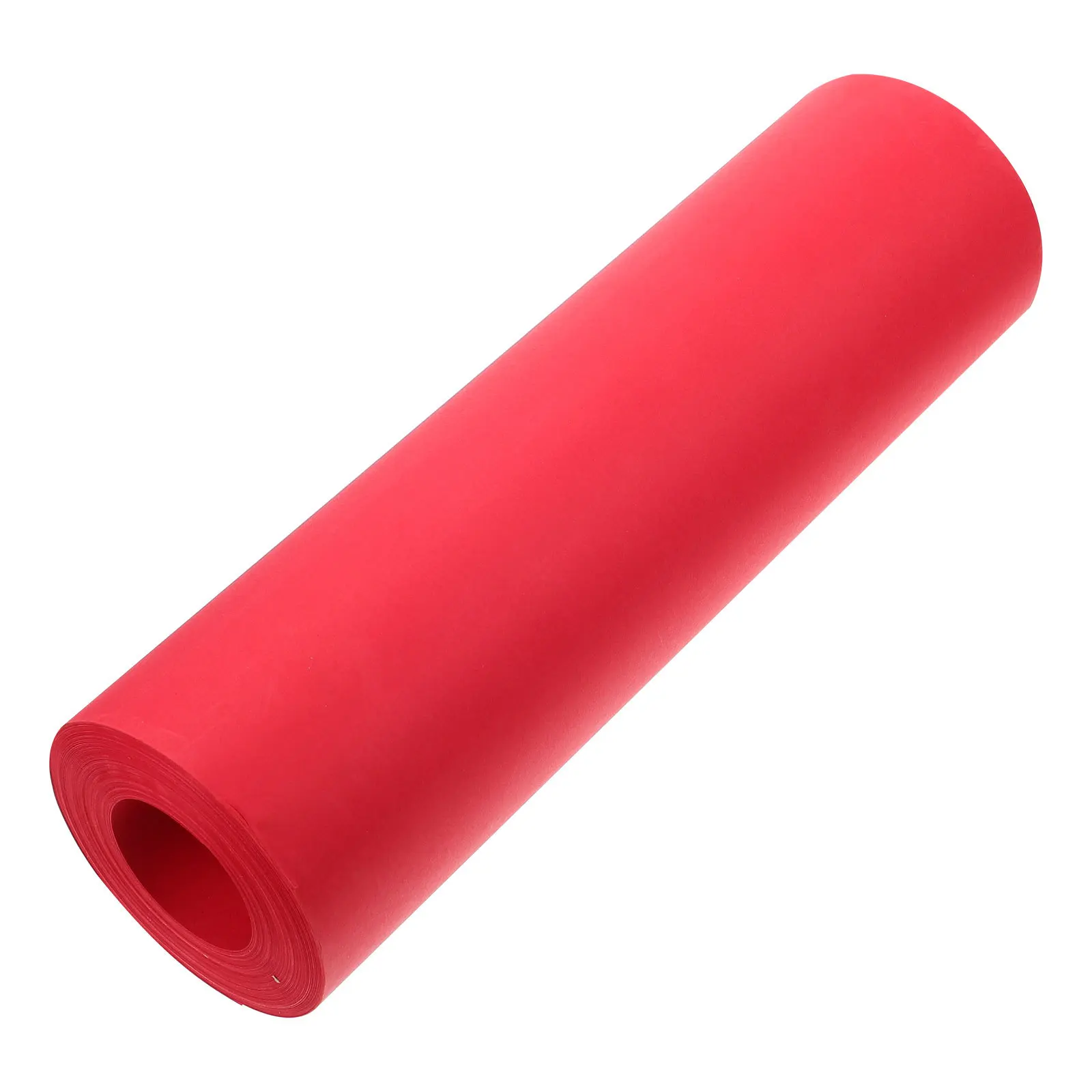 1 لفة ورق كرافت أحمر لتغليف أكياس الهدايا ترتيبات الزهور DIY الحرف اليدوية حماية الشحن ديكور ورق تعبئة الزهور