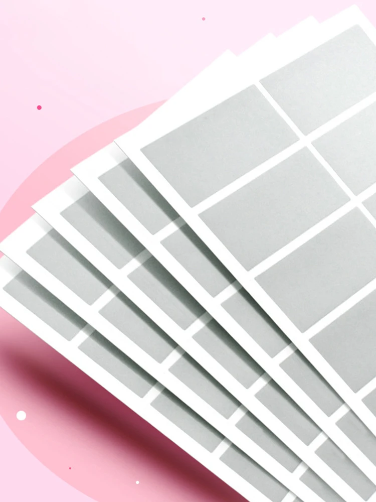 50 Stuks Kras-Off Labels Sticker Voor Feestactiviteiten Gunsten Briefpapier Sticker Spel Gunsten Briefpapier Sticker Sticker