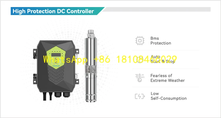 

System Solar Borewell Pump Solar Powered Deep Well Pump Kits Factory Custom Solar Water Well Pump