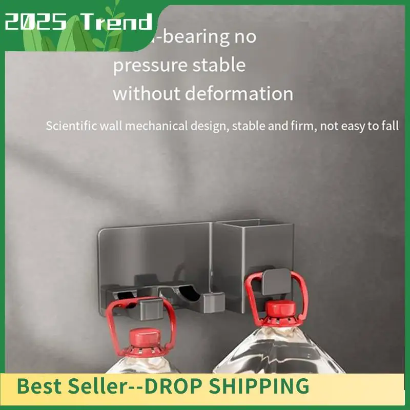 

AD33 HOT 1 PCS Suitable For Dyson Hair Dryer Holder Storage Rack Dark Gray ABS Bathroom Toilet Hair Dryer Hanging Storage Rack
