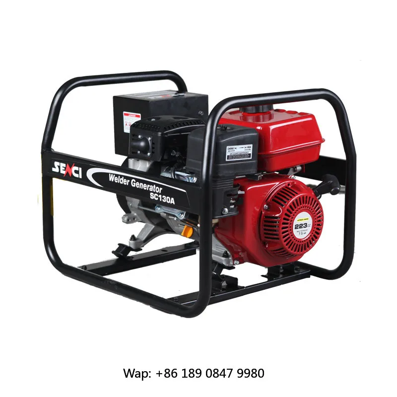 【Hot】 2.5kw Welding Generator AVR 7.5HP Generator Gas-oline Welding Machine
