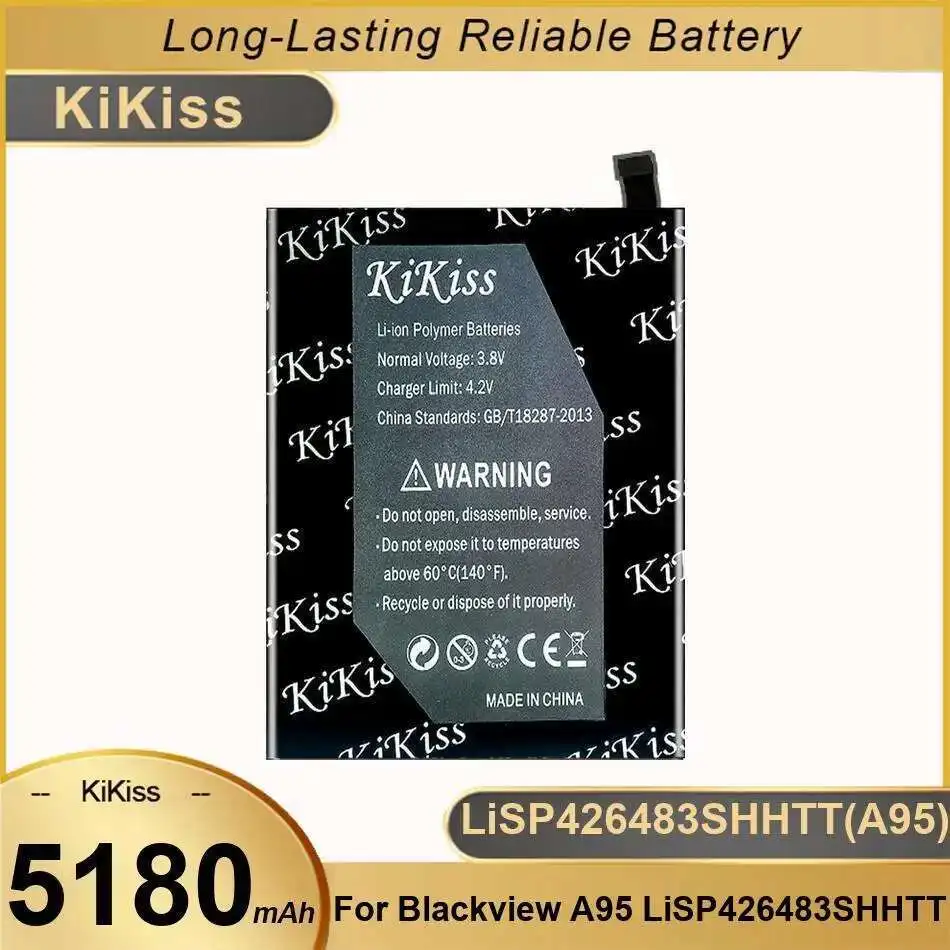 

Замена премиум-класса для Blackview A95 Lisp426483sh София аккумулятор мобильного телефона 5180 мАч