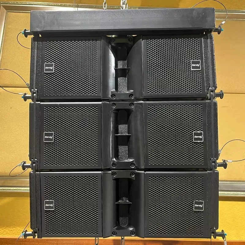 J6M Professional Stage Dual 6 Inch Full Range Outdoor Waterproof Line Array Speakers System