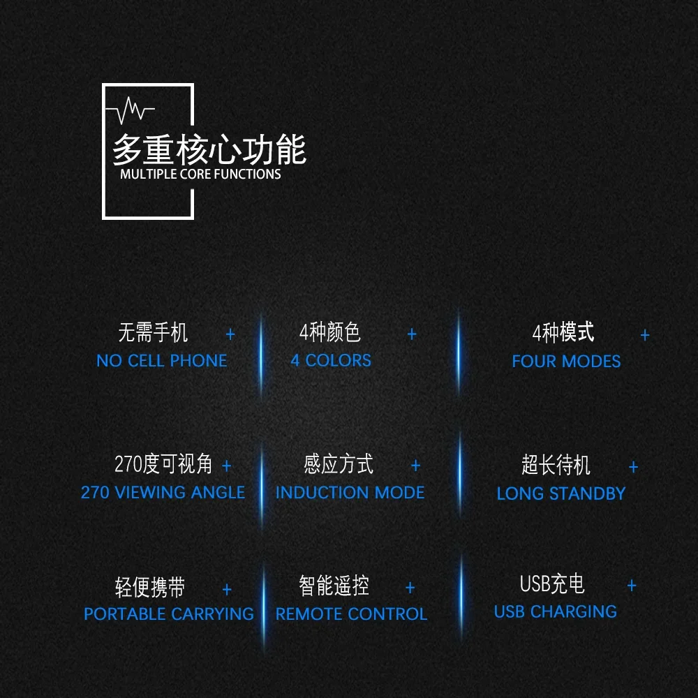 

New Sports & Entertainment Products Speed Agile Reaction Training Lamp For Basketball Football Boxing Handball - Blue 4 Lights