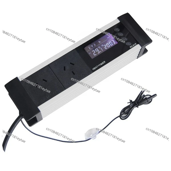 

PID intelligent thermostat Aquarium reptile pet thermostat, socket integrated intelligent digital display thermostat AC-213
