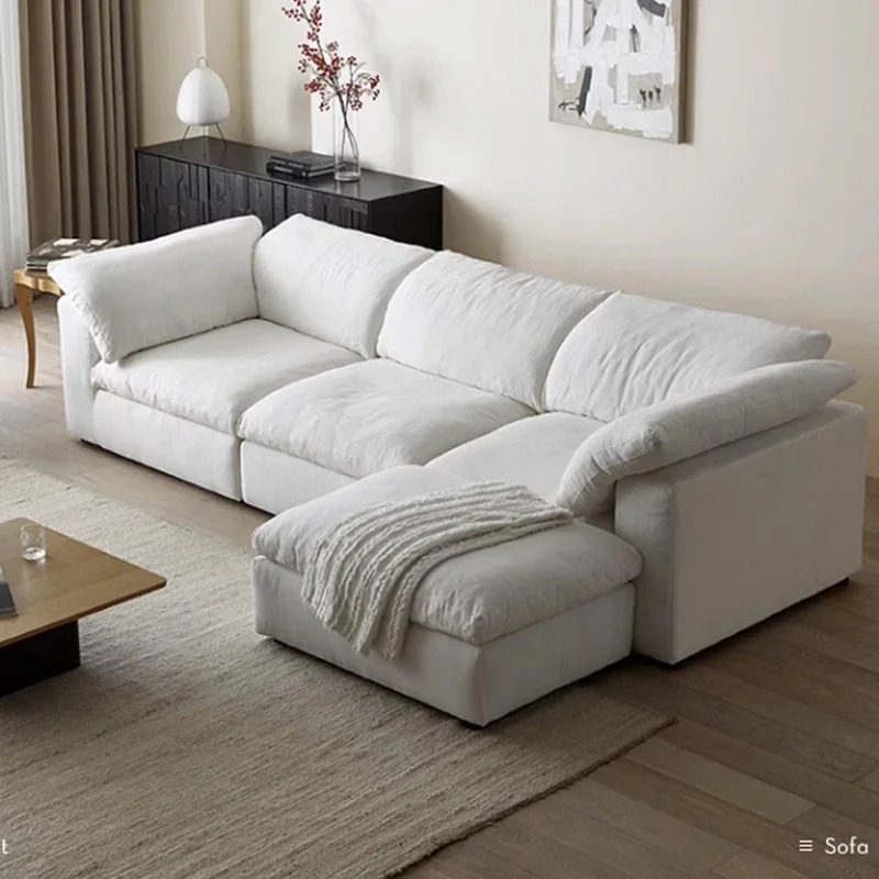 Salon Aesthetic 2 Seater Couch L Shape Comfortable Design Multifunction Living Room Sofas Lounges Canape Salon Office Furniture