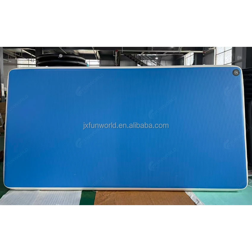 Drop Stitch Inflatable Tennis Training Wall Foldable Air Track Mat For Indoor Outdoor Sports Training Equipment