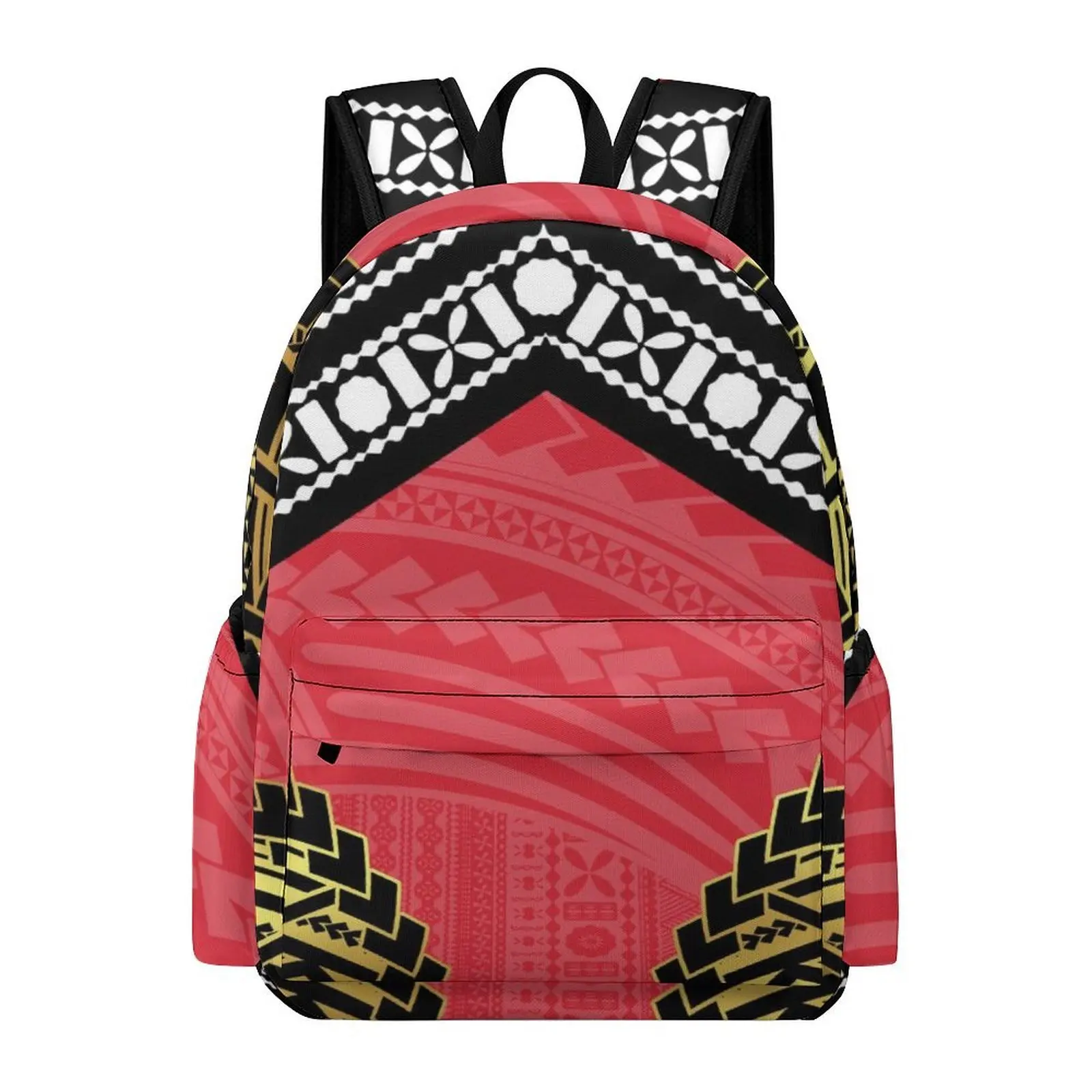 

Налог в комплект входит школьный рюкзак для кампуса большой вместимости, новинка 2025 года, школьный рюкзак с принтом в полинезийском стиле и настраиваемыми узорами