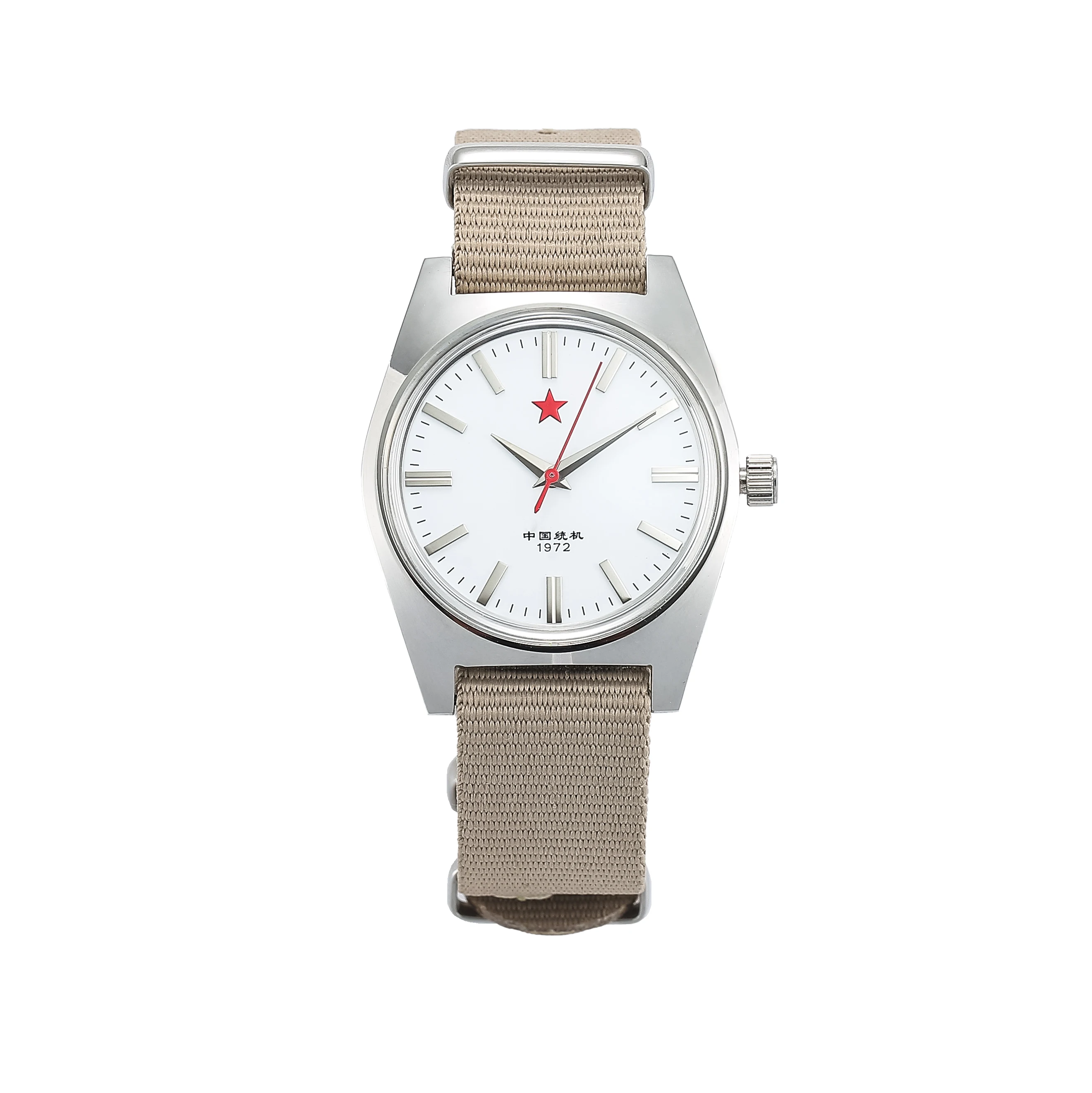 Mechanische Herrenuhr Shanghai 8120, 36 mm, Handaufzug, Retro-Stil im chinesischen Stil, modisch, vielseitig, für den täglichen Gebrauch, Geburtstag, Urlaub, Geschenk