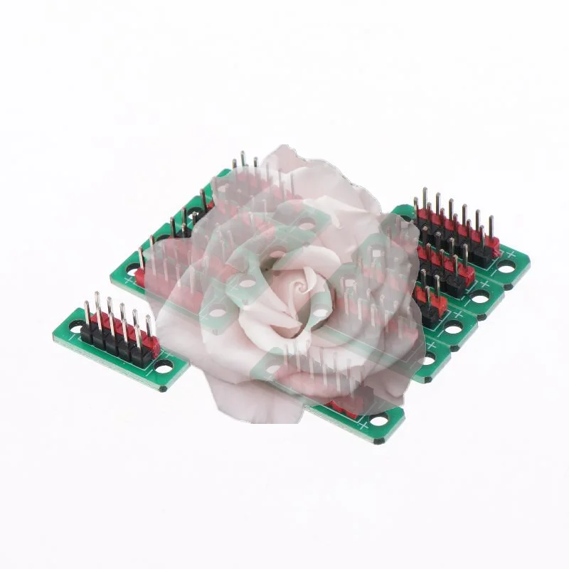 Popular Terminal Pin Distribution Board 1/5Pcs 2.54mm 2-Row 5P/6P Wire Transfer Board for 3D Printer Circuit Connection
